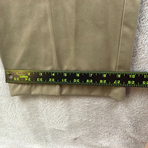 Dockers Mens Pants Size 44x30 Khaki Classic Fit Chino Straight Flat Front Tan - Picture 8 of 16